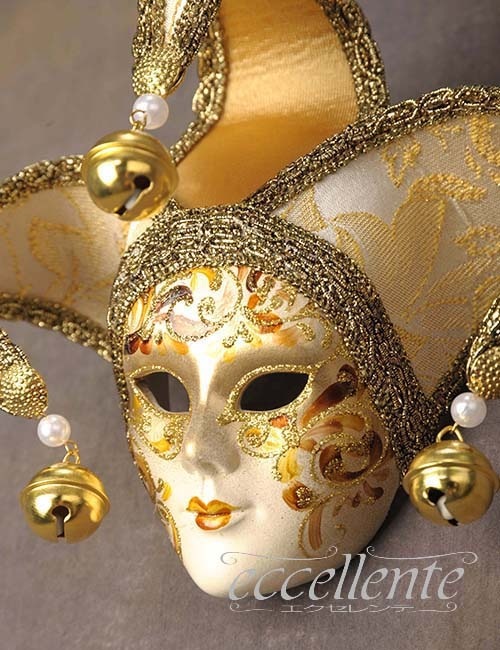 イタリア製 マスケラ ジョリーピッコロ アイボリー｜RM-0097I