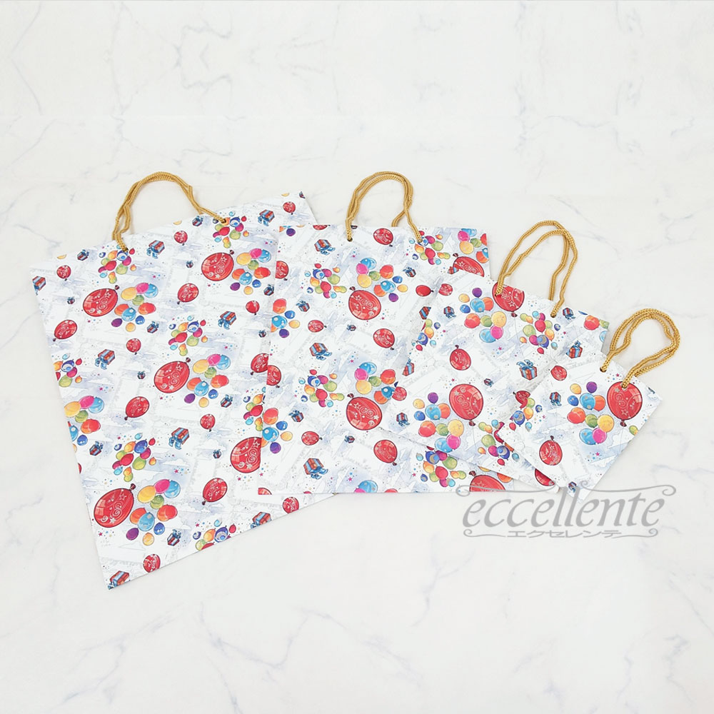 イタリア製 手提げ紙袋 Baloons S/M/L    Paper bag Baloons S/M/L｜BB-502C42ABC