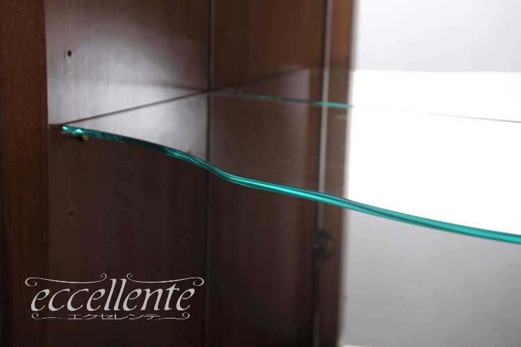 TV-BR6128NGU,TV-BR6120NG イタリア製 2ドアカップボード St.ボルボネーゼ 象嵌/ウォールナット+ゴールドリーフ 2 door cupboard St. Borbonese with inlay/Walnut color with gold leaf