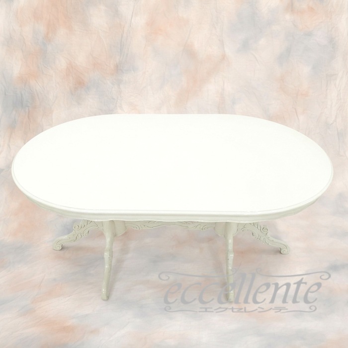 イタリア製ダイニングテーブル 175 アイボリー  Dining Table 175 Ivory｜MS-9039TW
