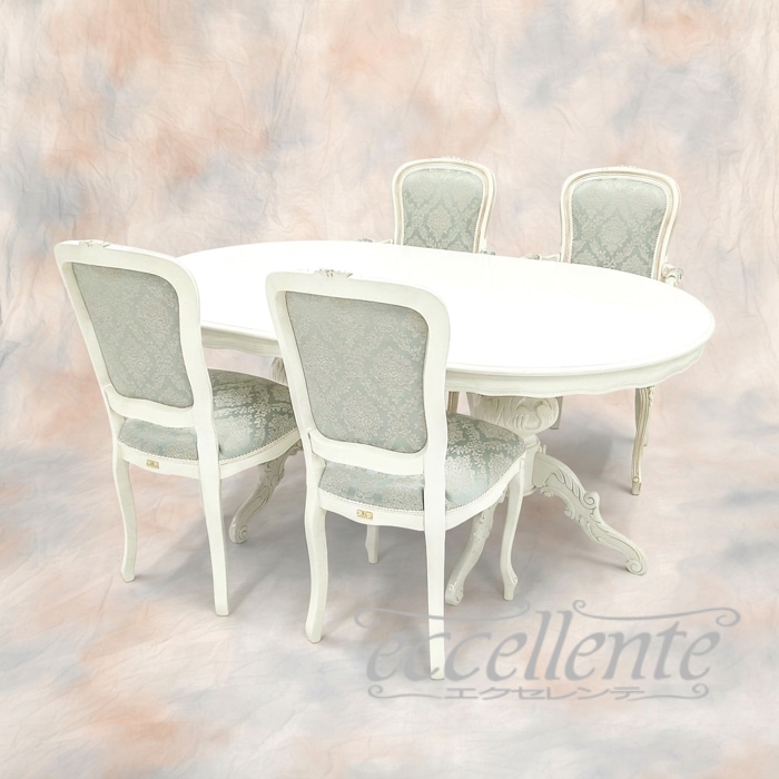 イタリア製ダイニングテーブル 175 アイボリー  Dining Table 175 Ivory｜MS-9039TW