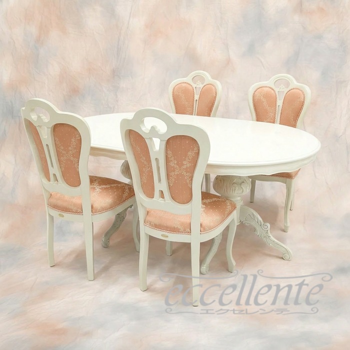 イタリア製ダイニングテーブル 175 アイボリー Dining Table 175 Ivory