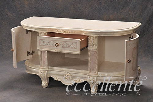 【サルタレッリ/Saltarelli】 イタリア製 TVプラズマボード ミディアム ヴェルサイユ アイボリー｜VE-08W