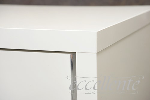 RO-BV302BI イタリア製 3ドア(1グラス)サイドボード　ローマ　ホワイト