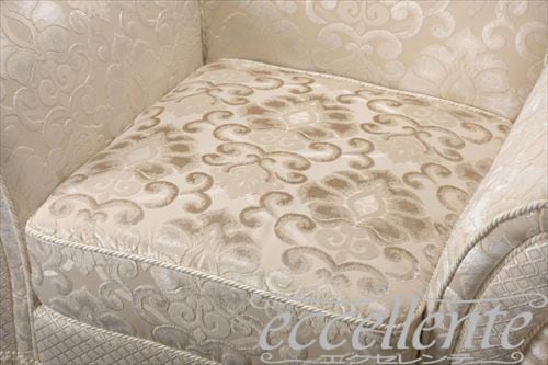 イタリア製 アームチェア トパッツィオ アイボリー  Armchair Topazio/Ivory｜CS-TOPAWA