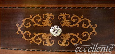 イタリア製サイドチェスト 象嵌｜TS-4309/2/SPA-BR