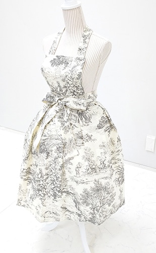 イタリア製エプロン Gilda ブラック｜Apron Gilda Black(送料無料)｜BO-GO0002BLA