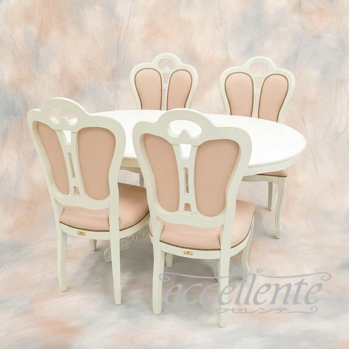 イタリア製ダイニングテーブル 135 アイボリー  Dining Table 135 Ivory｜MS-910TLW