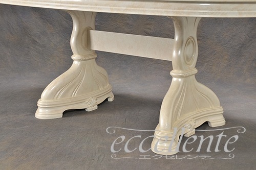 イタリア製サルタレッリベルサイユテーブルPSマット付き