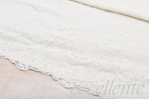 イタリア製 バスタオル大 Versailles/アイボリー｜Bath towel Large / Versailles Ivory｜CH-T3073VILL