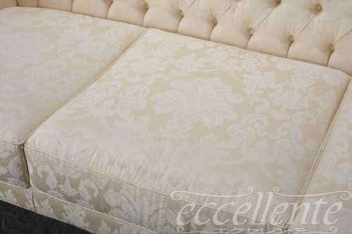 イタリア製 3シートソファ ヴェンタリオ ウォールナット/LORENA ice |MS-321/3