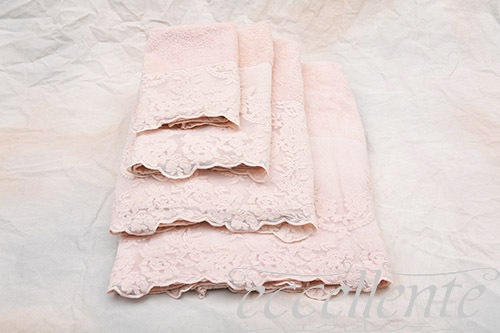 イタリア製 バスタオル Versailles/ピンク｜Bath towel / Versailles Pink｜CH-T3072VPL