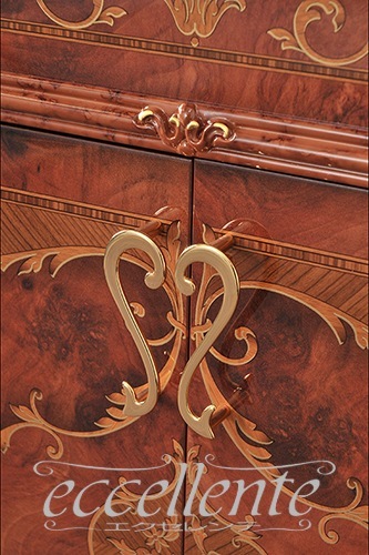 【サルタレッリ/Saltarelli】VE-02 イタリア製 4ドアーサイドボード　ヴェルサイユ　ウォールナット