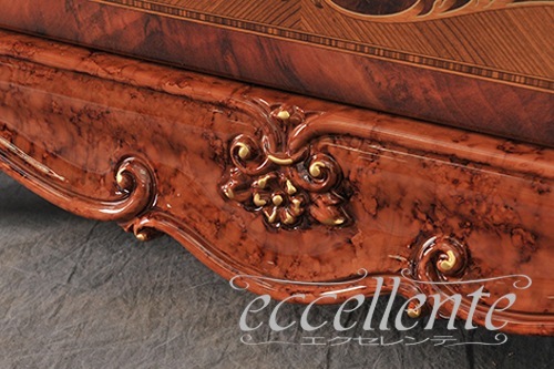 【サルタレッリ/Saltarelli】VE-02 イタリア製 4ドアーサイドボード　ヴェルサイユ　ウォールナット