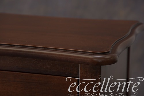 イタリア製 チェスト ３dr ウォールナット｜3 drawer chest/Walnut Finish｜TV-6214N