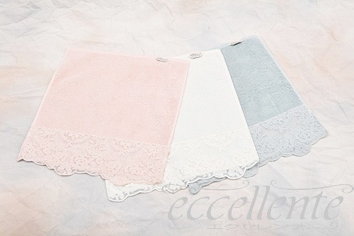 CH-T3076VIS イタリア製ハンドタオル　Versailles/アイボリー<br>Hand towel / Versailles Ivory