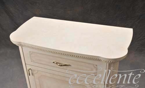 【サルタレッリ/Saltarelli】AM-10Wイタリア製 スモール1段チェスト　アマルフィ　アイボリー