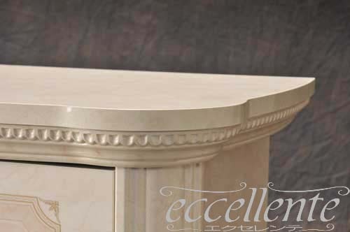 【サルタレッリ/Saltarelli】AM-10Wイタリア製 スモール1段チェスト　アマルフィ　アイボリー