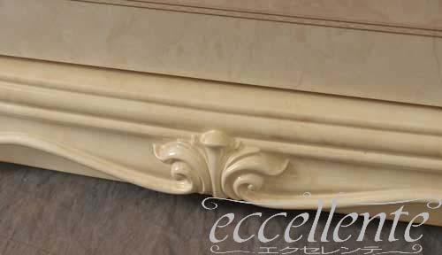 【サルタレッリ/Saltarelli】 イタリア製 スモール4段チェスト アマルフィ アイボリー｜AM-09W