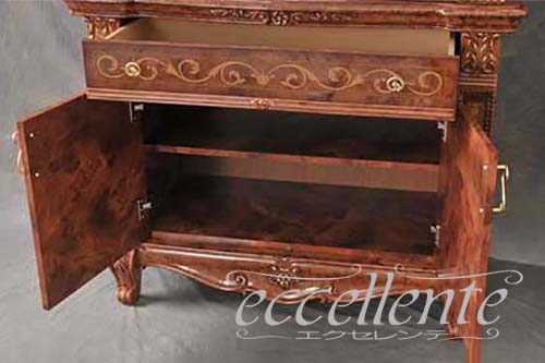 【サルタレッリ/Saltarelli】VE-10 イタリア製 2ドアーサイドボード　ヴェルサイユ　ウォールナット