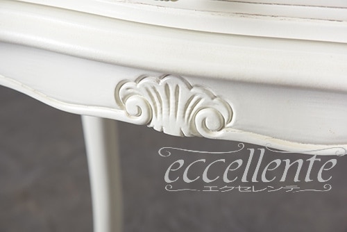 イタリア製 3段ナイトチェスト アンティークホワイト|2 drawer night chest/Antique white|TV-6209WA