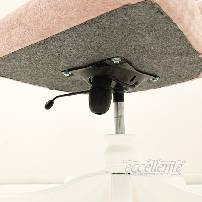 MS-696RWGNP イタリア製 デスクチェア Olanda Geneva Pink ホワイト Desk chair Olanda Geneva Pink White