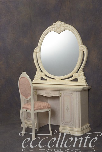 【サルタレッリ/Saltarelli】 イタリア製 ドレッサーミラー アマルフィ アイボリー｜AM-25W