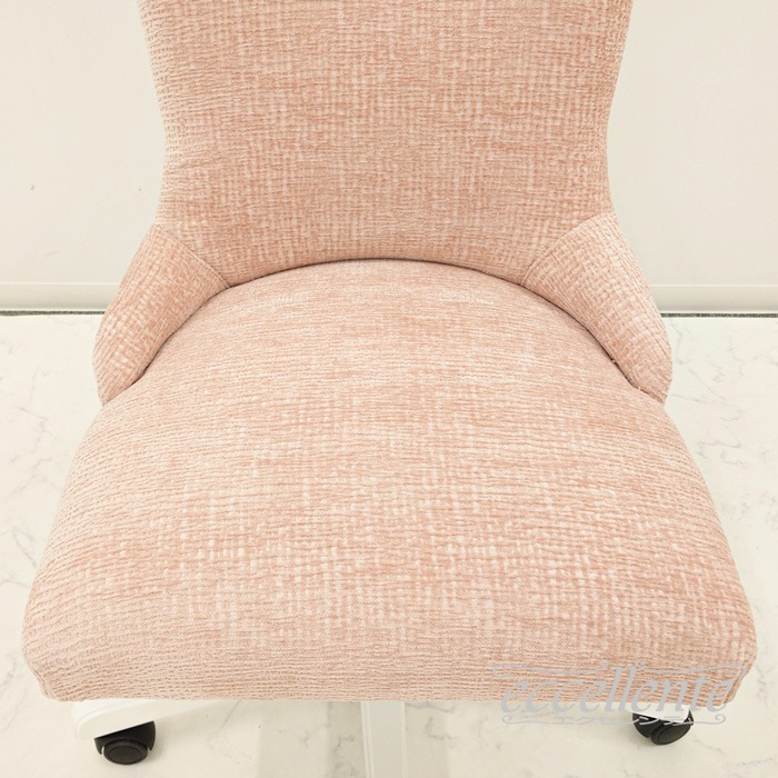MS-696RWVLP イタリア製 デスクチェア Olanda Valetta Pink ホワイト Desk chair Olanda Valetta Pink White