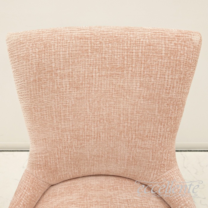 MS-696RWVLP イタリア製 デスクチェア Olanda Valetta Pink ホワイト Desk chair Olanda Valetta Pink White