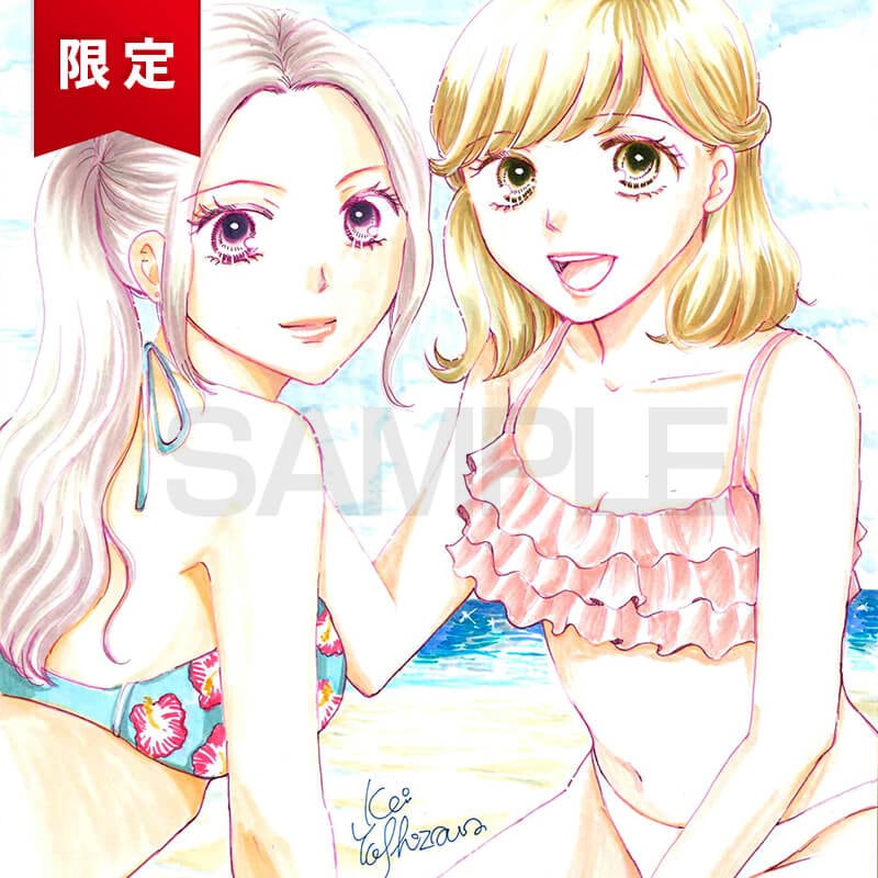 【限定1枚】吉沢蛍先生　完成品カラーイラスト色紙3