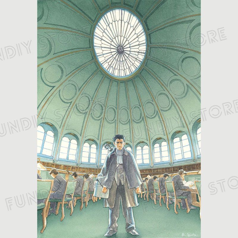 【限定1枚 ★サイレントオークション★11/11 18:00～11/17 23:59まで！】岸大武郎先生　原画17『てんぎゃん－知の大輪篇－』