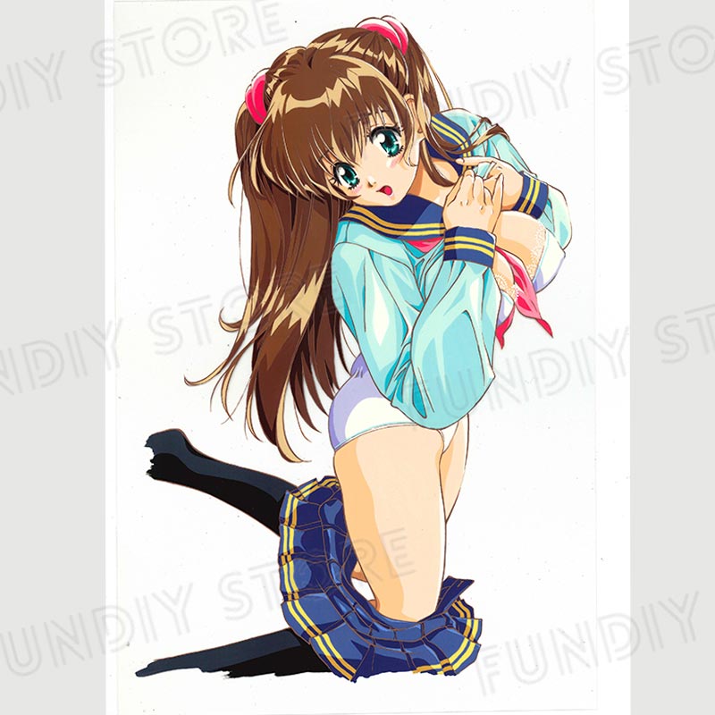 【限定1枚 ★サイレントオークション★】百済内創（葉月京）先生　原画7『BABY POWEDER』表紙イラスト・セル画【生原画】
