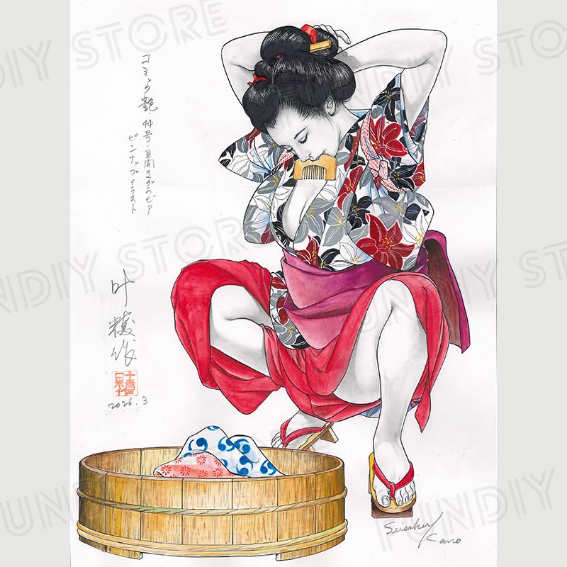 岩村俊哉先生 セミオーダーカラーイラスト色紙 | アイテム別,セミ