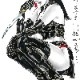 【限定1枚】叶精作「女裏飛脚・あずさ」イラスト9