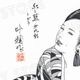 【限定1枚】叶精作先生　原画329『紅と藍』第九話・トビラ絵【生原画】