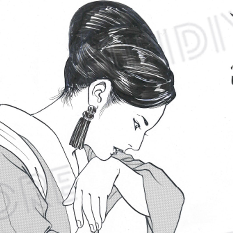 叶精作　カラー直筆原画 叶精作 カラー直筆原画 叶精作 カラー直筆原画 - メルカリ