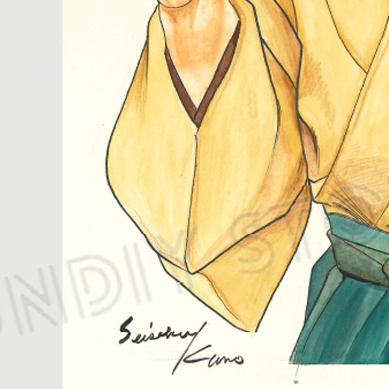 【限定1枚】叶精作「そぞろ源内」表紙イラスト1