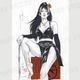 【限定1枚】叶精作先生　原画334『二代目女裏飛脚つばめ』見開きピンナップイラスト「コミック艶・vol.45」【生原画】