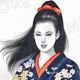 【限定1枚】叶精作先生　原画321『女裏飛脚・あずさ』グラビアイラスト8「コミック艶・vol.41」【生原画】