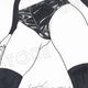 【限定1枚】叶精作先生　原画324『女裏飛脚・あずさ』最終話トビラ絵「コミック艶・vol.42」【生原画】