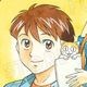 【限定1枚】新名あき先生　完成品カラーイラスト色紙2『またたび荘は猫屋敷』