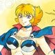 【限定1枚】新名あき先生　完成品カラーイラスト色紙4『Devil smile』