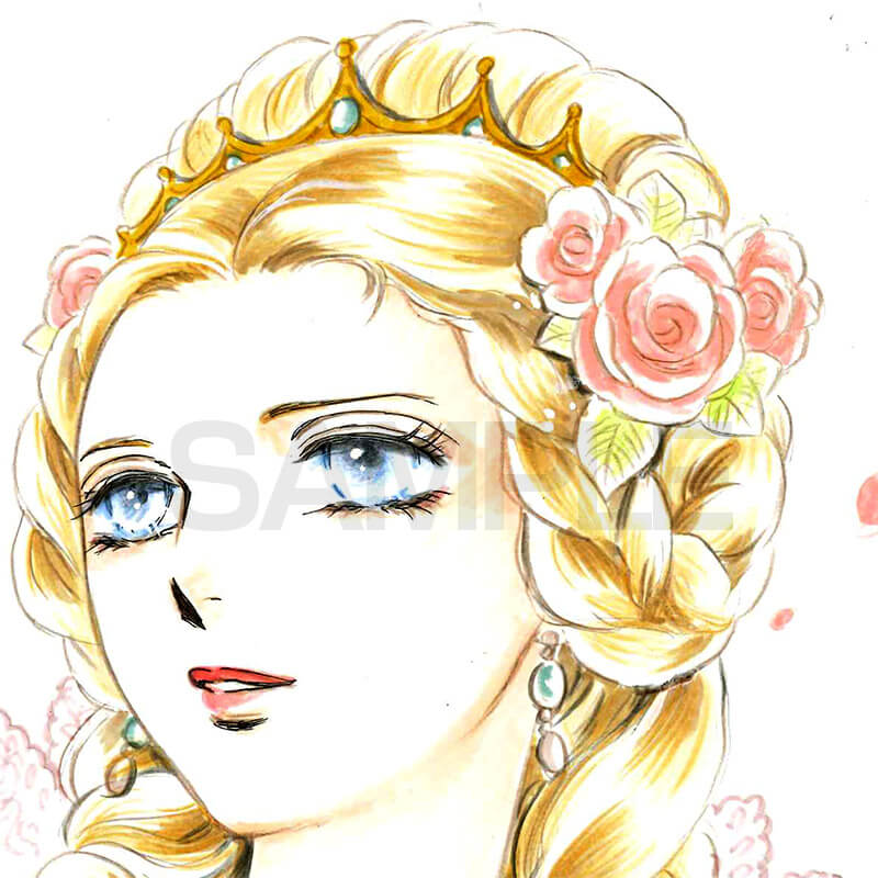 【限定1枚】さちみりほ先生　完成品カラーイラスト色紙2