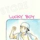 【限定1枚】山桜桃先生　完成品カラーイラスト色紙3『Lucky Boy』