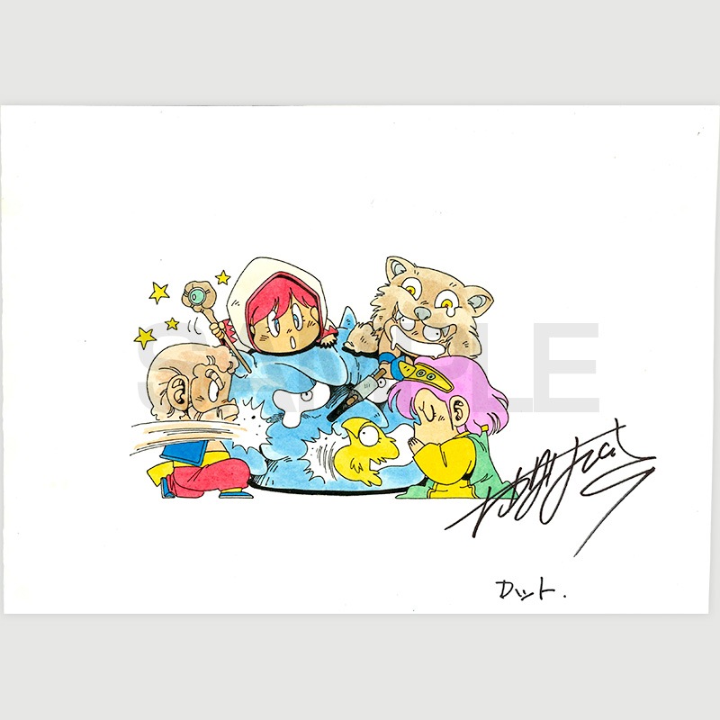 【サイレントオークション★7/18 12:00～7/24 23：59まで！】たがみよしひさ 原画31『作品不明』04 カット絵