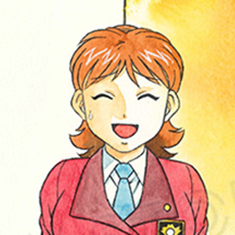 【限定1枚】山桜桃先生　完成品カラーイラスト色紙4『このこどこのこ』