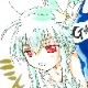 【サイレントオークション★7/16 12:00～7/21 23：59まで！】【限定1枚】かなん先生　ギャラクシーエンジェル　完成品カラーイラスト色紙55『ミント＆ヴァニラ』