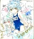 【サイレントオークション★7/16 12:00～7/21 23：59まで！】【限定1枚】かなん先生　ギャラクシーエンジェル　完成品カラーイラスト色紙55『ミント＆ヴァニラ』