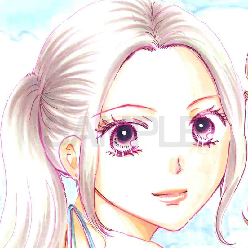 【限定1枚】吉沢蛍先生　完成品カラーイラスト色紙3