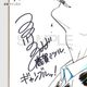【限定1枚】鹿賀ミツル先生　完成品カラーイラスト色紙5『ギャンブルッ!』沢尻シュンスケ